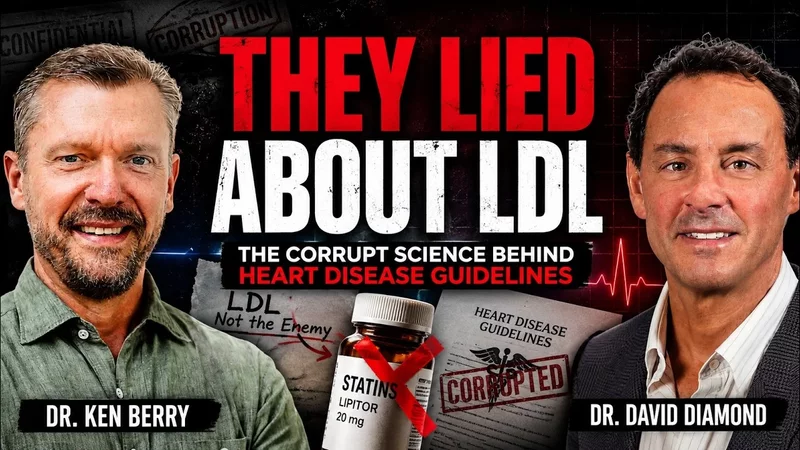 They Lied About High LDL — 27 Years Proof with Dr. David Diamond