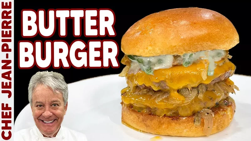 BUTTER BURGER! My New Favorite Burger? Chef Jean-Pierre