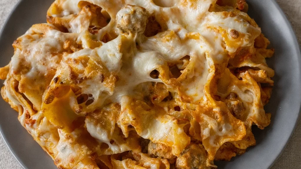 Guy Fieri Eats Pasta al Forno with Meatballs  Diners, Drive-ins and Dives  Food Network