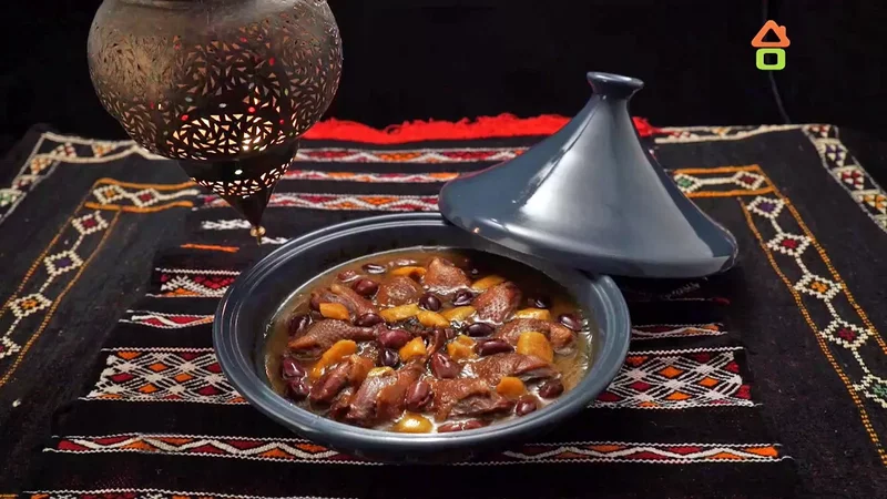 ТАДЖИН С УТКОЙ, лимонами и оливками