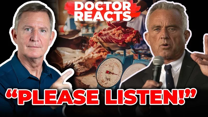 Robert F. Kennedy Jr I Pray All Americans Stop Eating These Foods. - Doctor Reacts