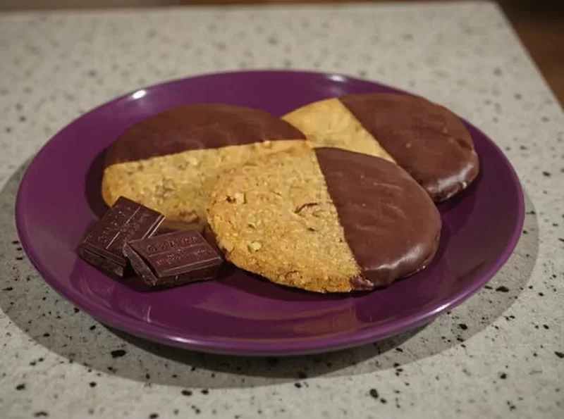 Pecan Shortbread Cookies Recipe Demo - Joyofbaking.com