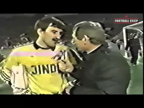 Молодой Черчесов, только что ставший чемпионом 1989 год