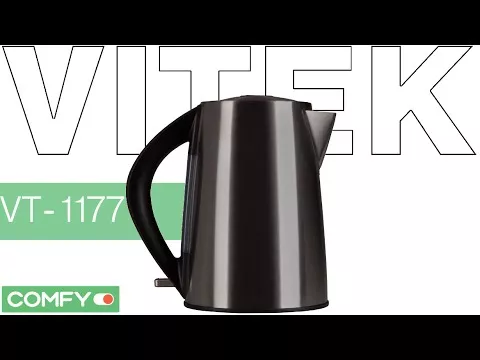 Видеодемонстрация чайника Vitek VT-1177 от Comfy