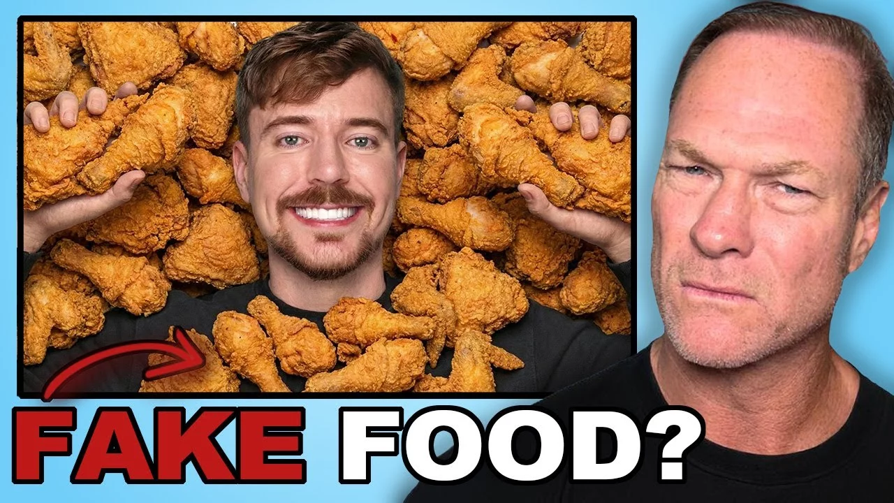 Reacting To Mr. Beast's "Future Chicken"