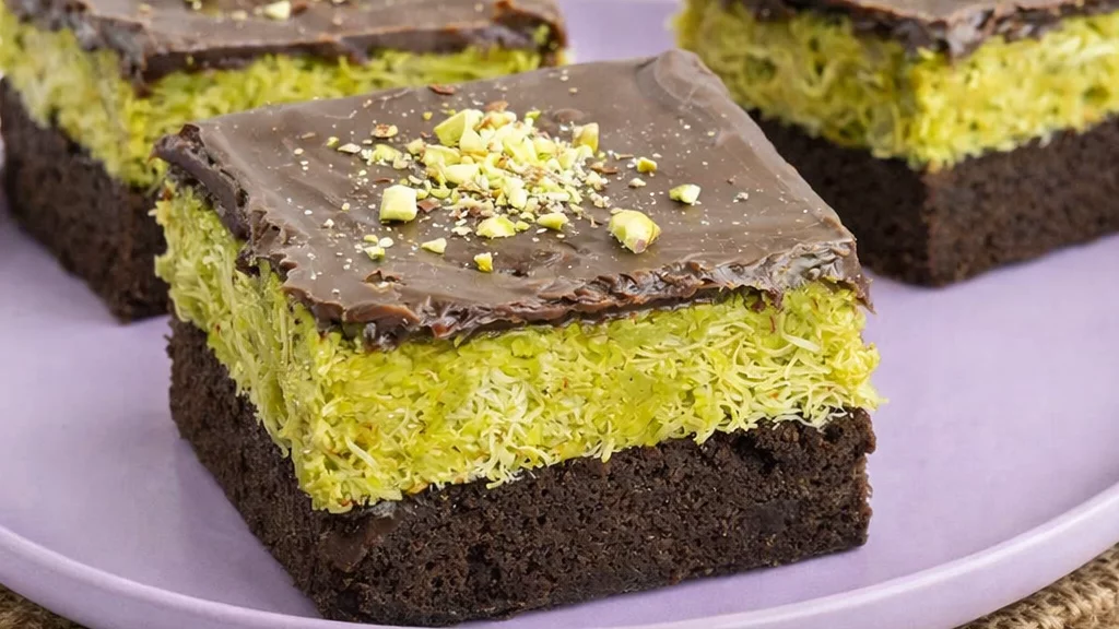 Dubai Chocolate Brownie Recipe  Fudgy & Rich Dubai Chocolate Brownie Recipe