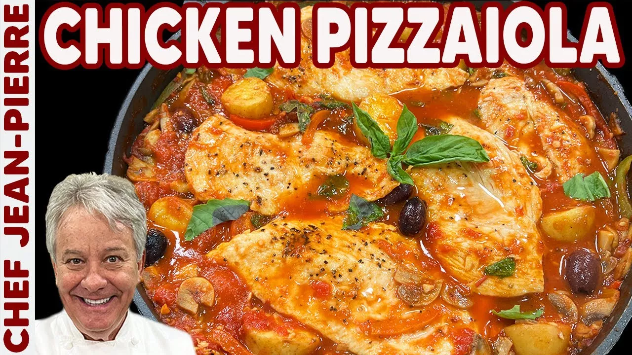 One Pot Chicken Pizzaiola Recipe! Chef Jean-Pierre