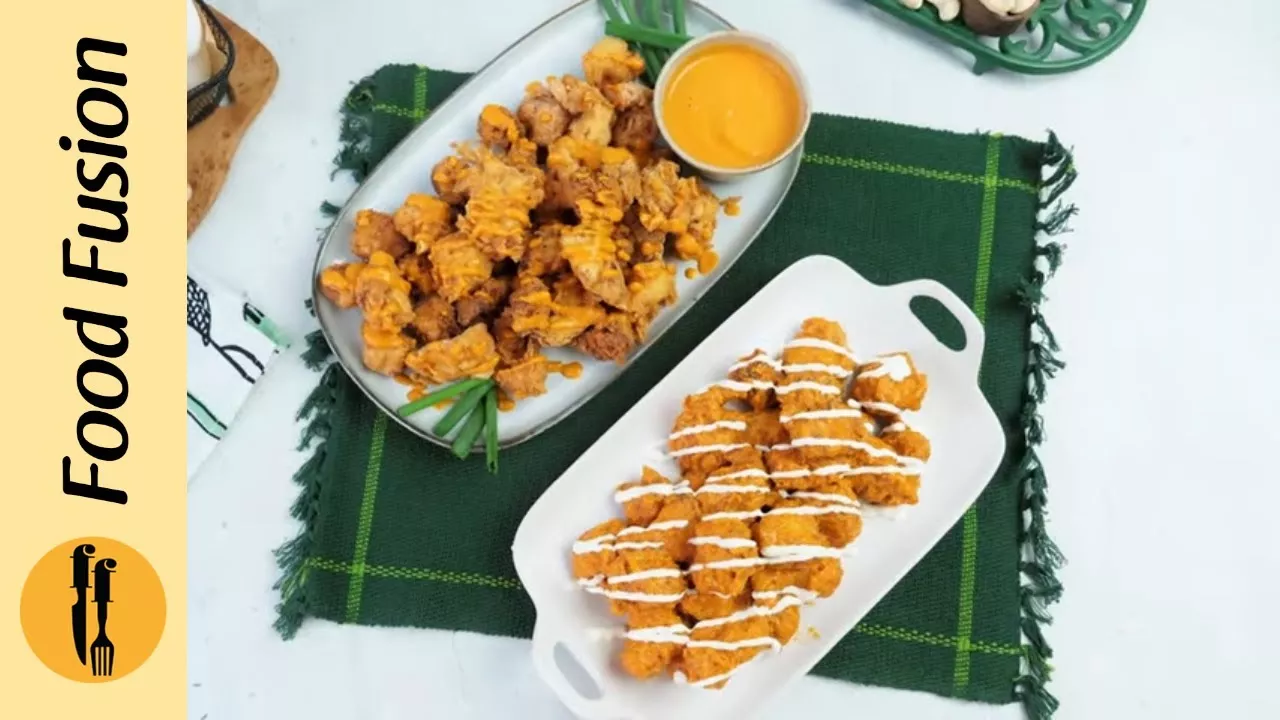 Butter Chicken Popcorn 2 Ways Recipe By Food Fusion