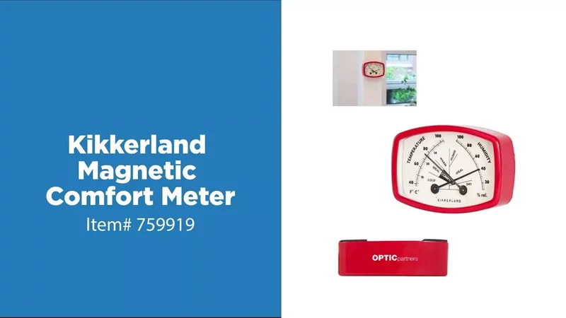 Promo Product Review: Kikkerland Magnetic Comfort Meter AnyPromo 759919