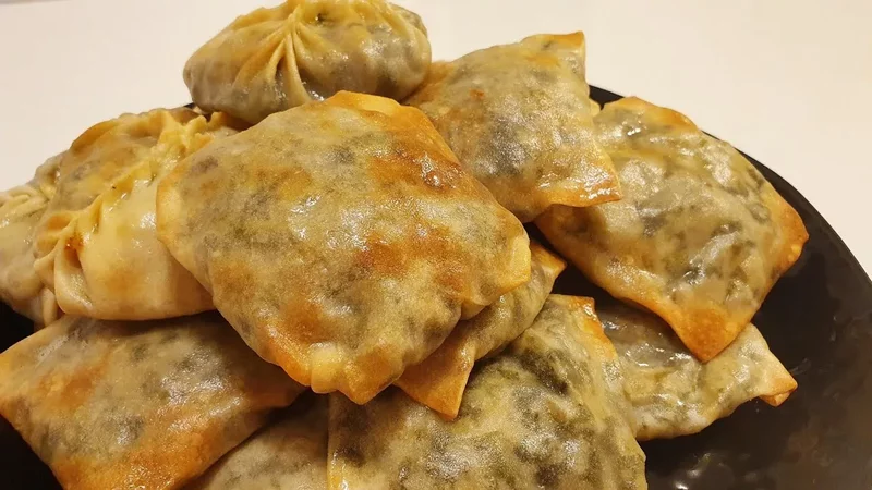 Самса с Зеленью/Готовьте сразу с запасом!КУК СОМСАArzongina Vitamin/Ko'k somsa!