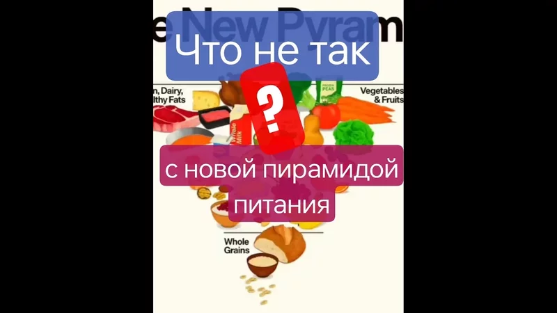 Что не так с новой пирамидой питания? #карнивор #медицина