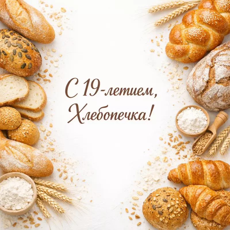 С девятнадцатилетием, Хлебопечка!