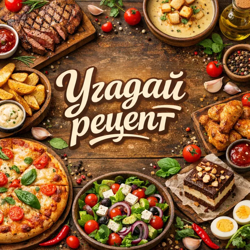 🔀 Викторина "Угадай рецепт"