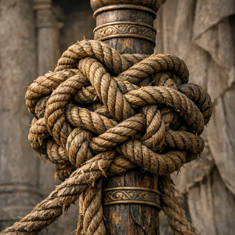 Гордиев узел — легенда, которую не смогли разрубить две тысячи лет