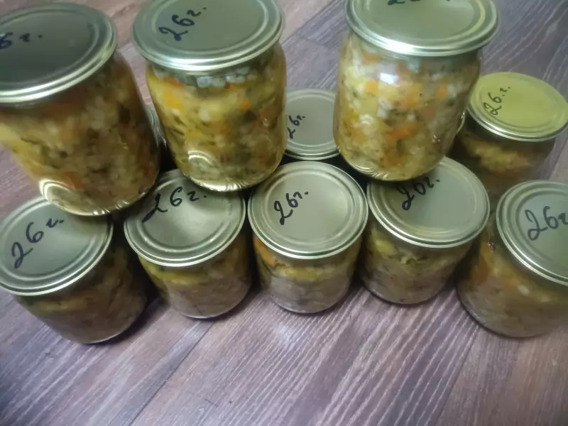 Рассольник (заготовка на зиму)
