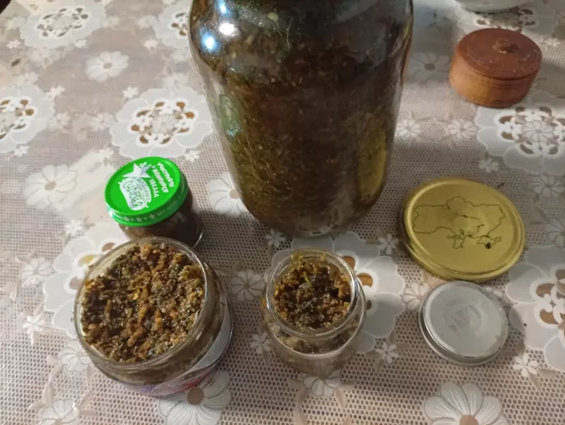 Аджика витаминная без варки