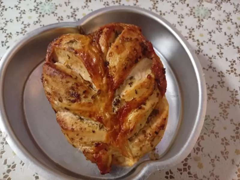 Запеченая куриная грудка ленивая