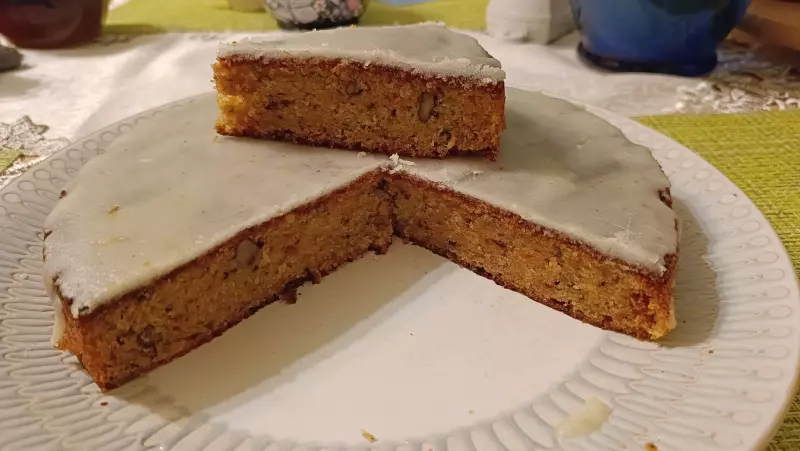 Морковный пирог