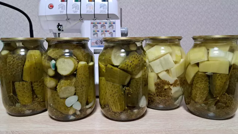 Огурцы маринованные "Тёти Маргиты"