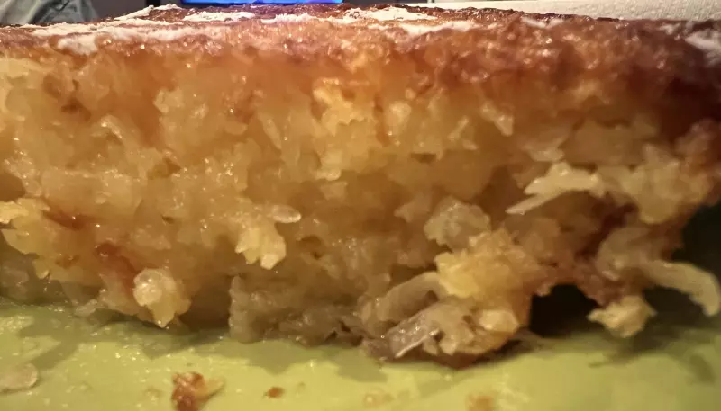 Кокосовый десерт из четырех ингредиентов