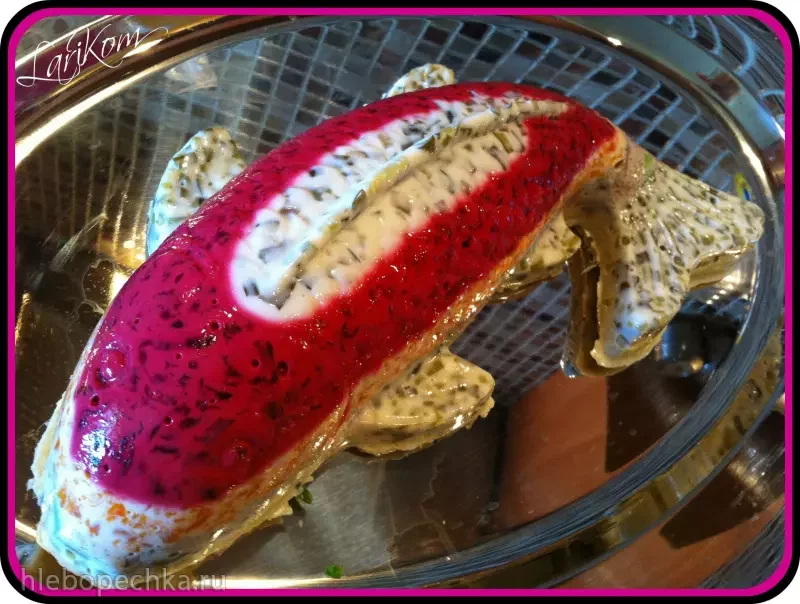 Салат из крабовых палочек "Закуска крабоеда"