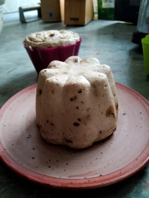 Творожно-шоколадный десерт (запеканка) с изюмом