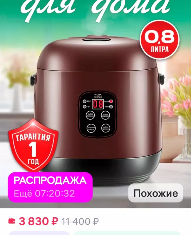 Маленькая мультиварка  - какая?