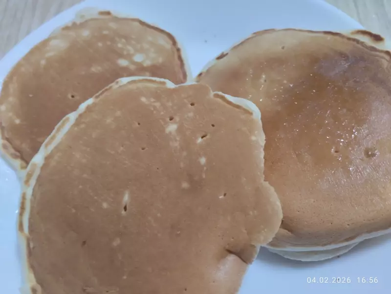 Панкейки на молоке