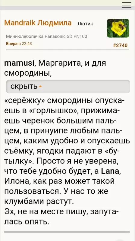 Кафе "У пани Сони"