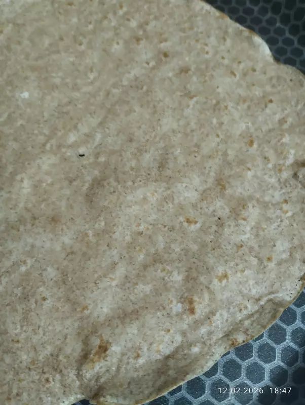 Блины из фиолетовой цельнозерновой муки