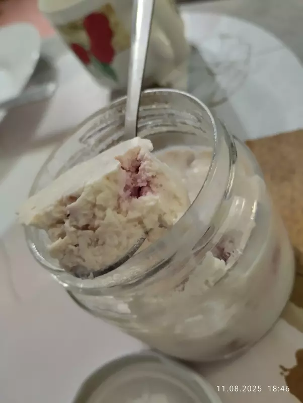 Фисташковый чизкейк с малиной методом сувид