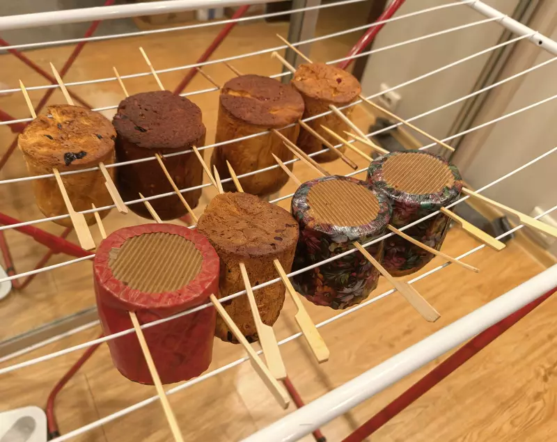 Пасхальный кулич с куркумой