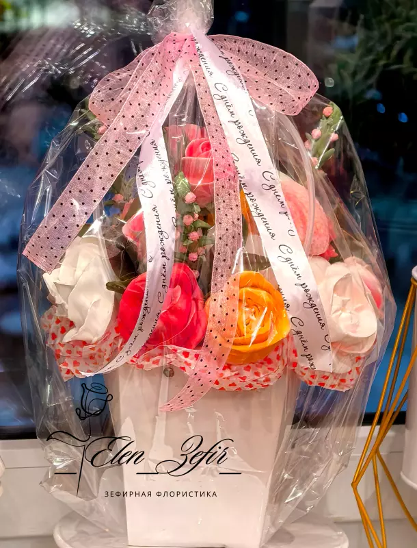 Зефирные букеты и композиции
