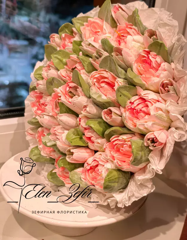 Зефирные букеты и композиции