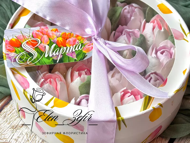 Зефирные букеты и композиции