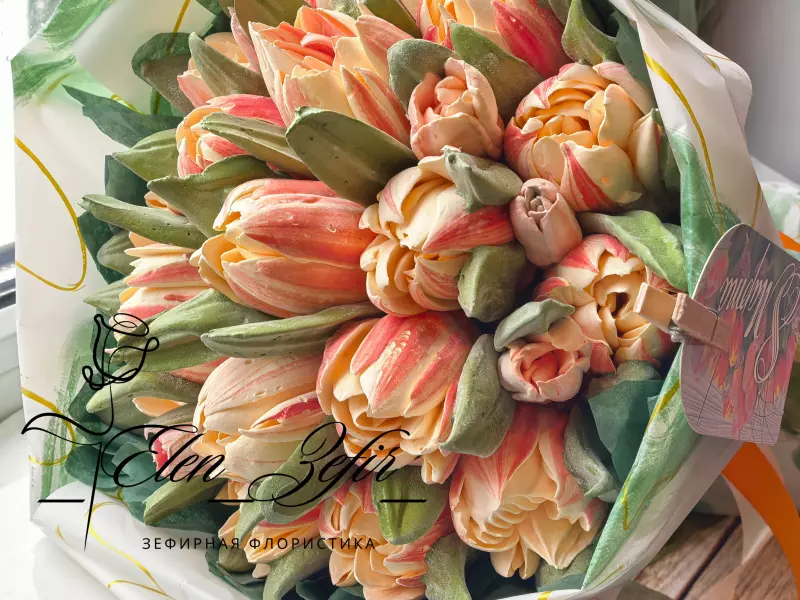 Зефирные букеты и композиции