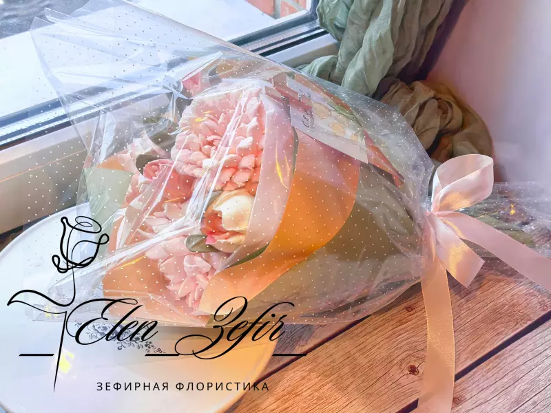 Зефирные букеты и композиции