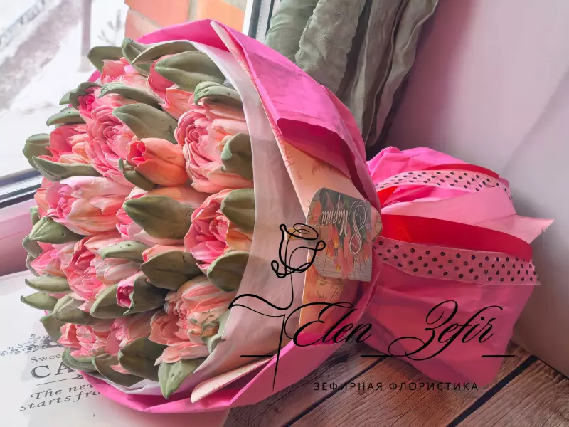 Зефирные букеты и композиции