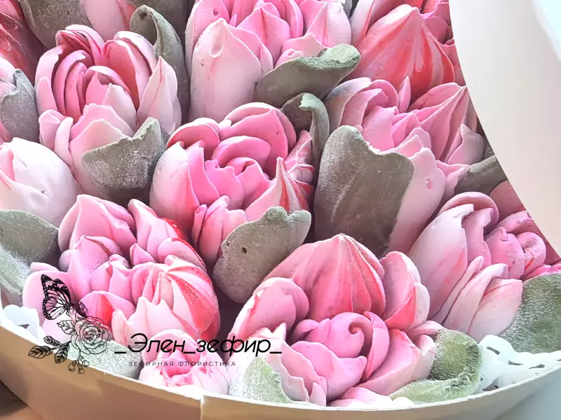 Зефирные букеты и композиции