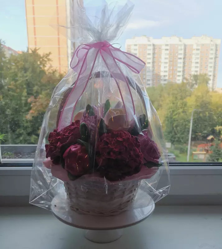 Зефирные букеты и композиции