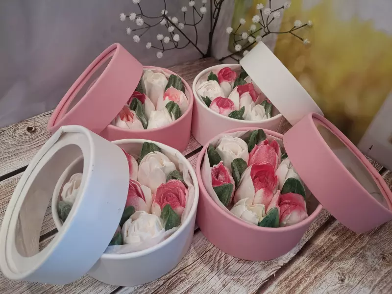 Зефирные букеты и композиции
