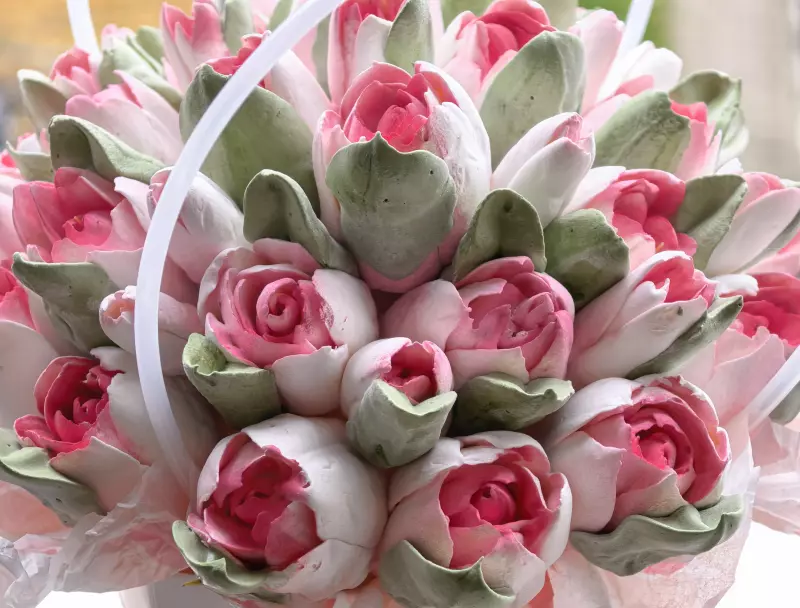 Зефирные букеты и композиции