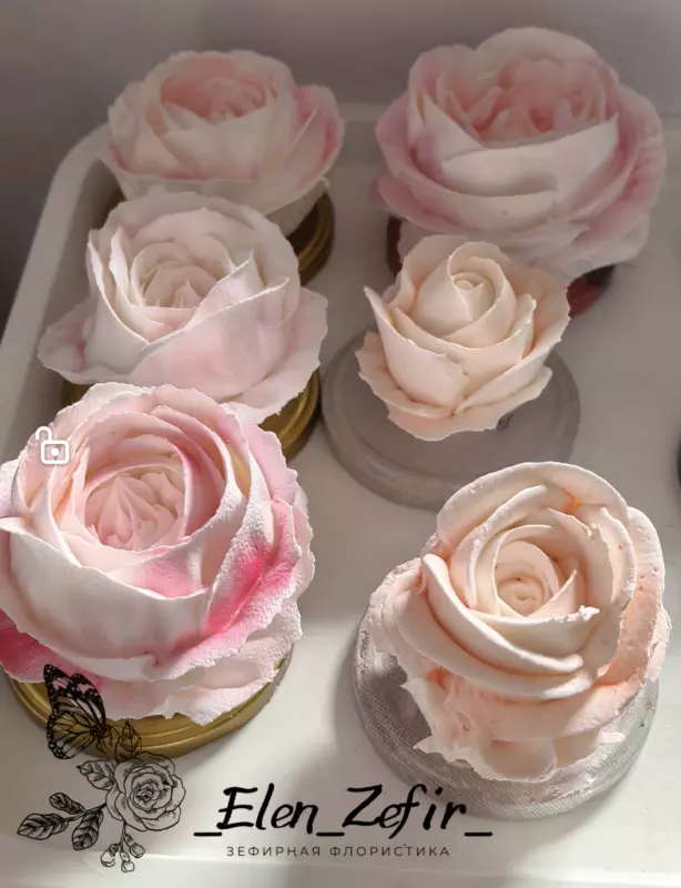 Зефирные букеты и композиции