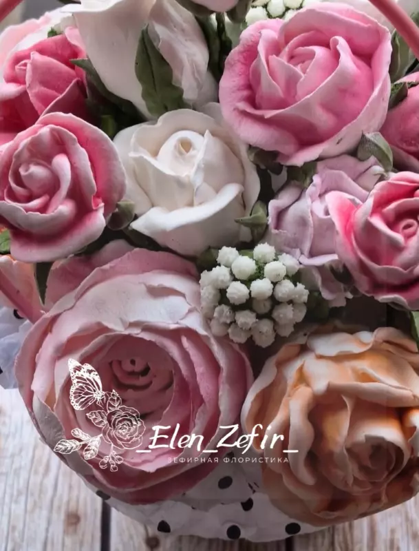 Зефирные букеты и композиции