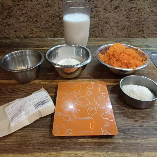 Морковный барфи