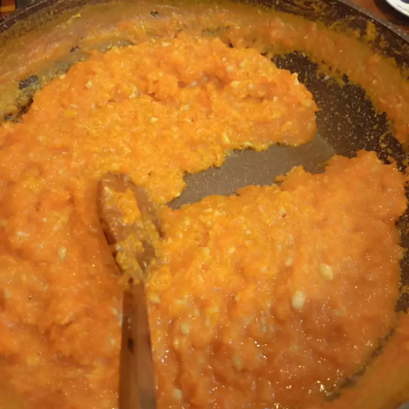 Морковный барфи