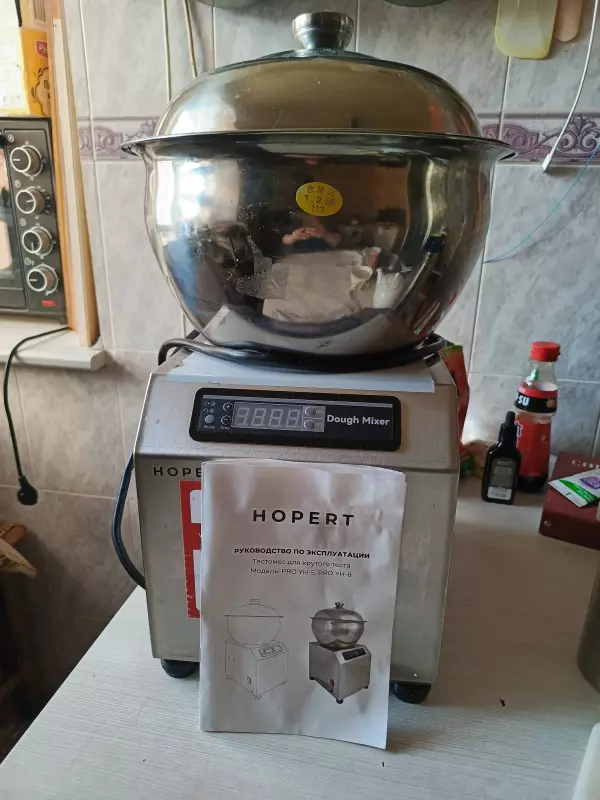 Тестомесы (тестомесильные машины) для крутого теста Hopert серии PRO (модели YH-5 и YH-8)