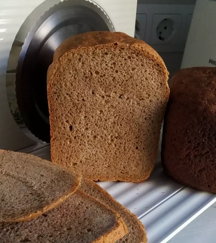 Хлеб "С миру по нитке"-2 в хлебопечке Панасоник