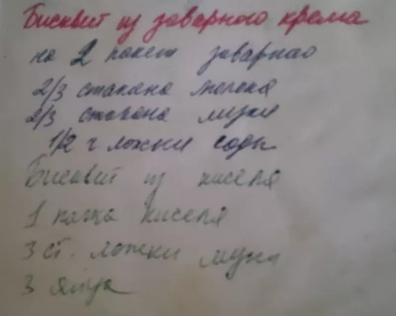 Пирог  из сухого заварного крема "Ностальгический"