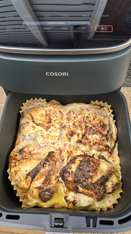 Курица, запеченная в кефире